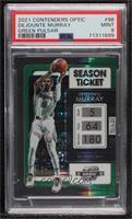 Season Ticket - Dejounte Murray [PSA 9 MINT] #/25