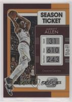 Season Ticket - Jarrett Allen #/49