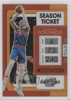 Season Ticket - Kristaps Porzingis #/49