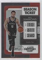 Season Ticket - Ben Simmons