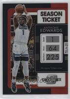 Season Ticket - Anthony Edwards