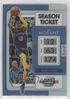 Season Ticket - Ja Morant