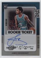 Rookie Ticket Variation - James Bouknight