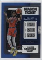 Season Ticket - Marvin Bagley III