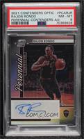 Rajon Rondo [PSA 8 NM‑MT] #/99