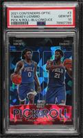 Joel Embiid, Tyrese Maxey [PSA 10 GEM MT] #/75