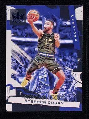 2021-22 Panini Court Kings - [Base] - Sapphire #30 - Stephen Curry /25