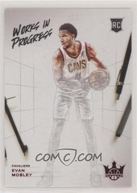2021-22 Panini Court Kings - Works in Progress - Ruby #30 - Evan Mobley /149