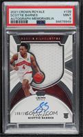 Rookie Silhouettes - Scottie Barnes [PSA 9 MINT] #/199