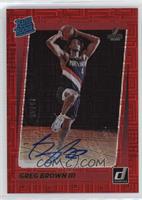 Rated Rookie - Greg Brown III #/99