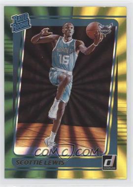 2021-22 Panini Donruss - [Base] - Holo Green & Yellow Laser #246 - Rated Rookie - Scottie Lewis