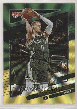 2021-22 Panini Donruss - [Base] - Holo Green & Yellow Laser #94 - Donte DiVincenzo