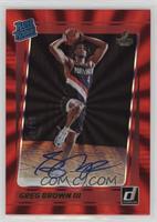 Rated Rookie - Greg Brown III #/49