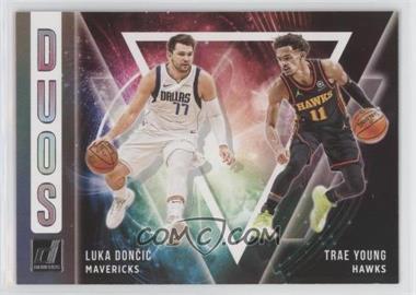 2021-22 Panini Donruss - Duos #2 - Trae Young, Luka Doncic [EX to NM]