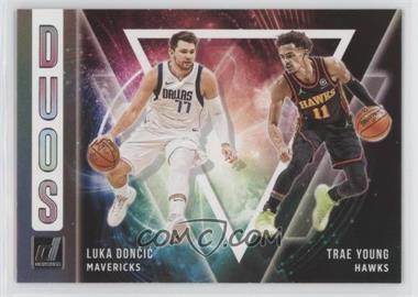2021-22 Panini Donruss - Duos #2 - Trae Young, Luka Doncic [EX to NM]