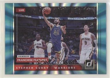 2021-22 Panini Donruss - Franchise Features - Holo Teal Laser #18 - Stephen Curry