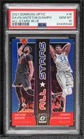 Giannis Antetokounmpo, Anthony Davis [PSA 10 GEM MT] #/49