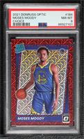 Rated Rookie - Moses Moody [PSA 8 NM‑MT]