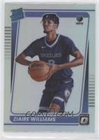 Rated Rookie - Ziaire Williams [EX to NM]