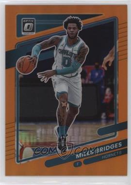 2021-22 Panini Donruss Optic - [Base] - Orange Prizm #107 - Miles Bridges /199