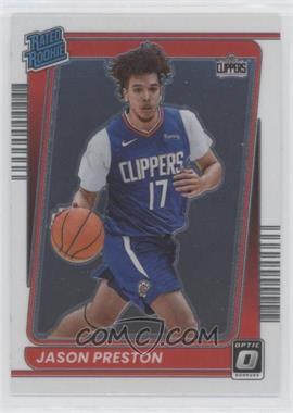 2021-22 Panini Donruss Optic - [Base] #160 - Rated Rookie - Jason Preston