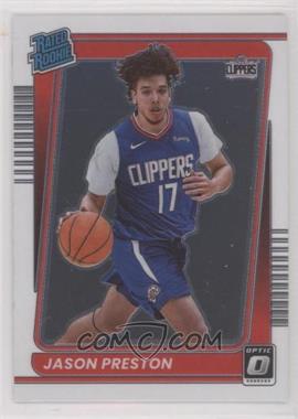 2021-22 Panini Donruss Optic - [Base] #160 - Rated Rookie - Jason Preston