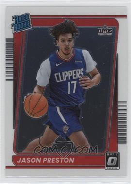 2021-22 Panini Donruss Optic - [Base] #160 - Rated Rookie - Jason Preston