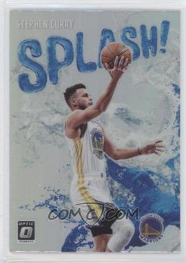 2021-22 Panini Donruss Optic - Splash! - Holo Prizm #1 - Stephen Curry [EX to NM]