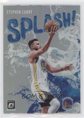 2021-22 Panini Donruss Optic - Splash! - Holo Prizm #1 - Stephen Curry [EX to NM]