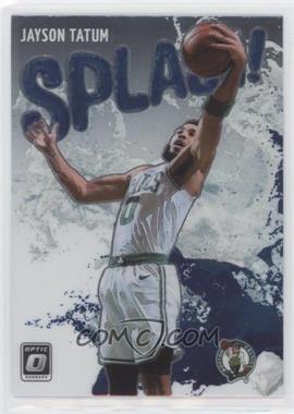 2021-22 Panini Donruss Optic - Splash! #12 - Jayson Tatum