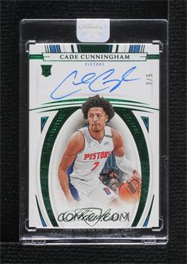 2021-22 Panini Flawless - Flawless Autographs - Emerald #FA-CCH - Cade Cunningham /5 [Uncirculated]