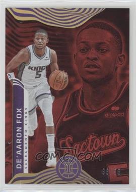 2021-22 Panini Illusions - [Base] - Trophy Collection Red #89 - De'Aaron Fox /99
