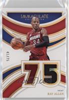 Ray Allen #/75