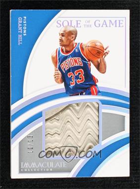 2021-22 Panini Immaculate Collection - Sole of the Game #SG-GHL - Grant Hill /13