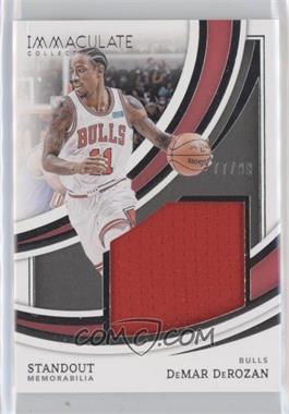 2021-22 Panini Immaculate Collection - Standout Memorabilia #ISM-DDC - DeMar DeRozan /99