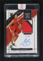 Elegance Rookie Jersey Autographs - Scottie Barnes [Uncirculated] #/99