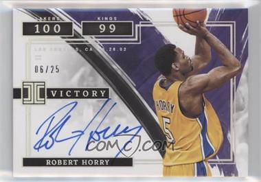 2021-22 Panini Impeccable - Impeccable Victory Signatures - Holo Silver #IV-RHY - Robert Horry /25