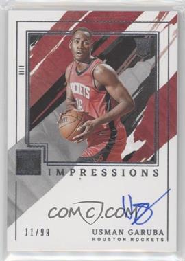 2021-22 Panini Impeccable - Impressions Signatures #IM-USM - Usman Garuba /99