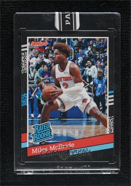 2021-22 Panini Instant - Rated Rookie - Black #RR-30 - Miles McBride /1 [Uncirculated]