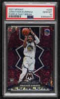 Rookies - Jonathan Kuminga [PSA 10 GEM MT] #/50