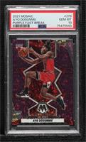 NBA Debut - Ayo Dosunmu [PSA 10 GEM MT] #/50