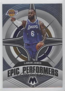 2021-22 Panini Mosaic - Epic Performers #6 - LeBron James