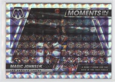 2021-22 Panini Mosaic - Moments in Time - Mosaic Prizm #20 - Magic Johnson