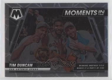 2021-22 Panini Mosaic - Moments in Time #9 - Tim Duncan
