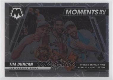 2021-22 Panini Mosaic - Moments in Time #9 - Tim Duncan