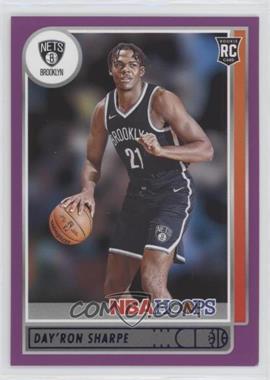 2021-22 Panini NBA Hoops - [Base] - Purple #215 - Rookies - Day'Ron Sharpe [EX to NM]