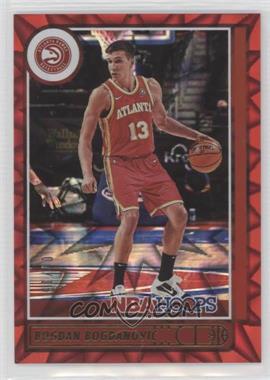 2021-22 Panini NBA Hoops - [Base] - Red Explosion #168 - Bogdan Bogdanovic /15