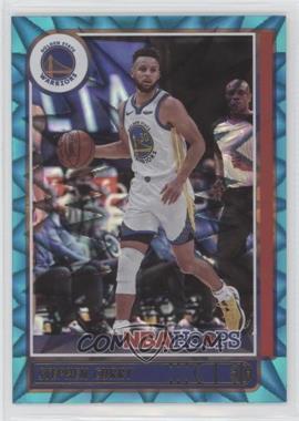 2021-22 Panini NBA Hoops - [Base] - Teal Explosion #18 - Stephen Curry