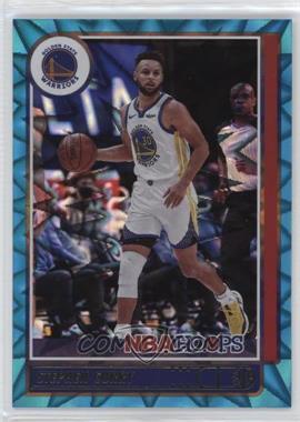 2021-22 Panini NBA Hoops - [Base] - Teal Explosion #18 - Stephen Curry