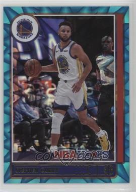 2021-22 Panini NBA Hoops - [Base] - Teal Explosion #18 - Stephen Curry